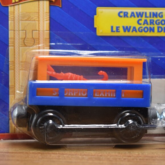 Crawling Critters Cargo Car Sodor Museum Thomas & Friends Wooden Railway Sealed - Picture 3 of 10